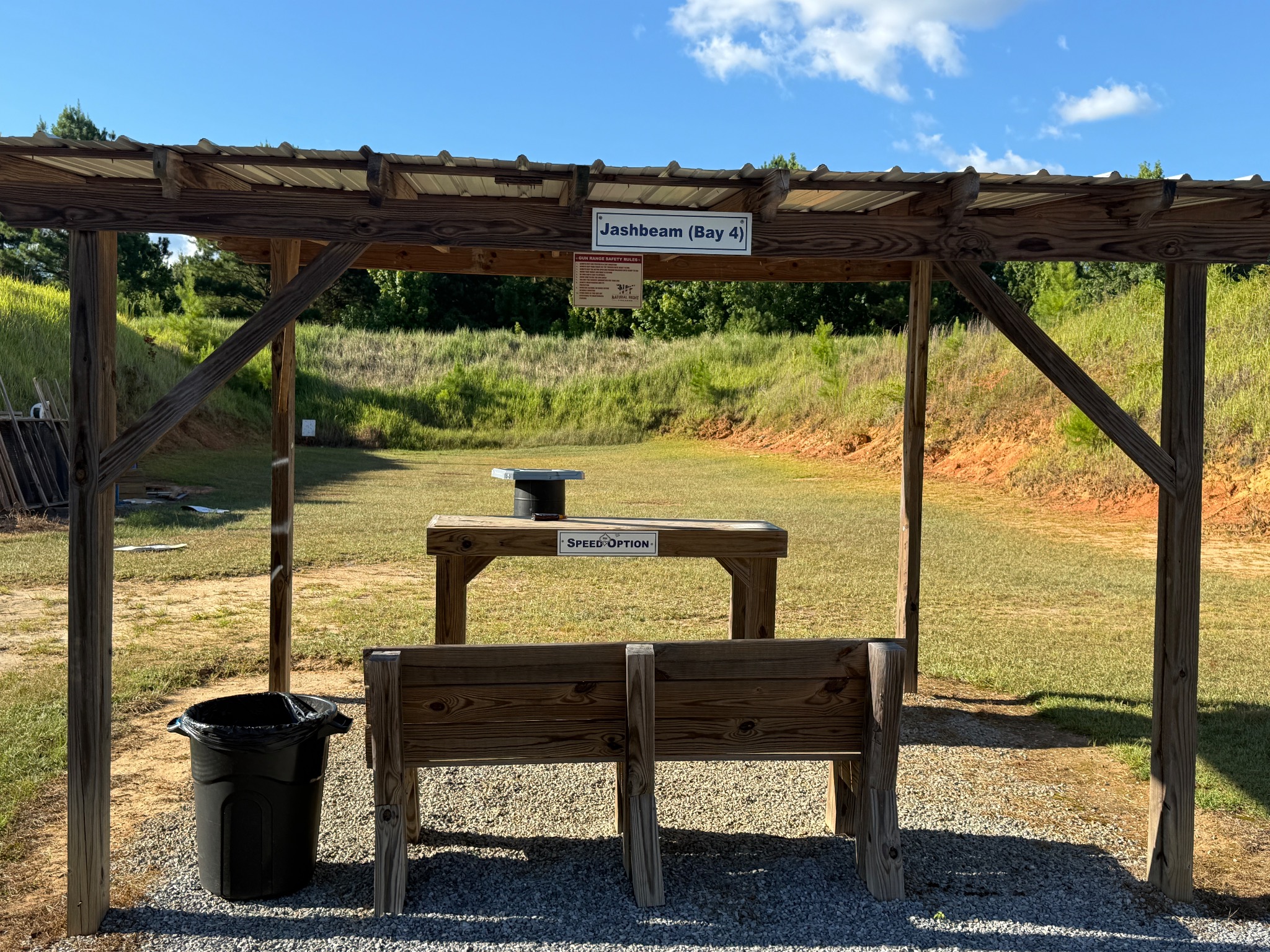 The American flag at Natural Right Firearms